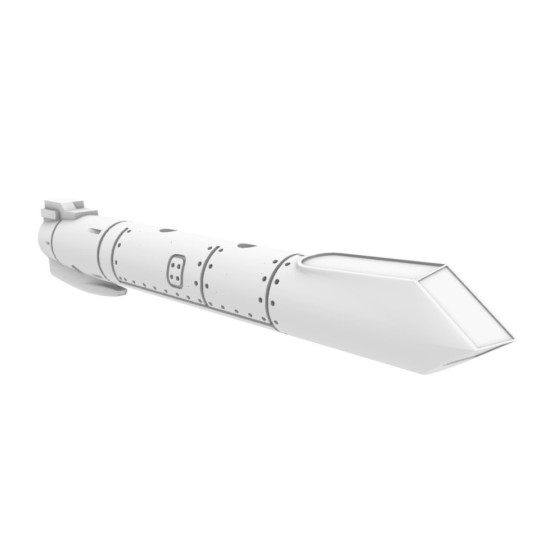 Rise144 Models Rm017 1/144 Sniper Pod For F-16 And Other Planes Resin For Revell
