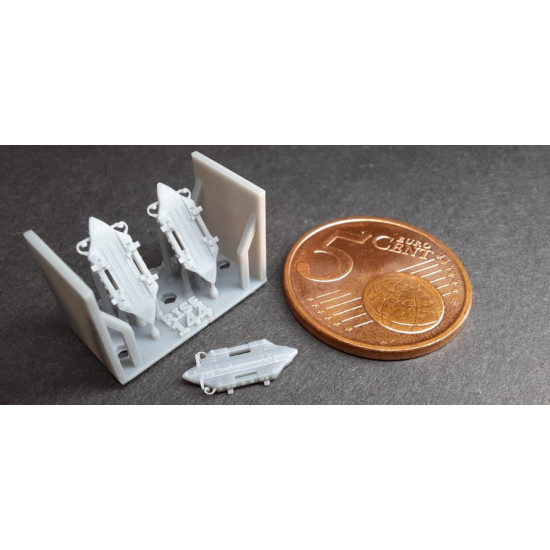 Rise144 Models Rm023 1/144 Bru-57 For F-16 2x Resin Kit