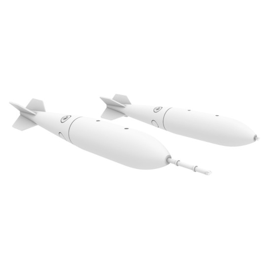 Rise144 Models Rm046 1/144 Mk 118 Bombs 2x Two Different Fuzes 2x2