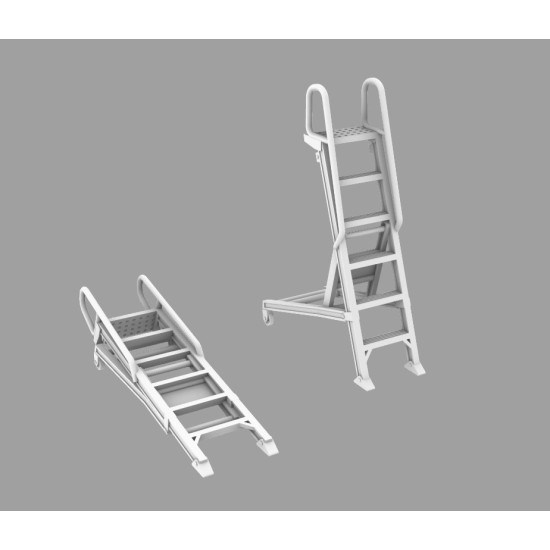 Rise144 Models Rm052 1/144 F-104 Boarding Ladder Plus Folded Version Revell And Mark1