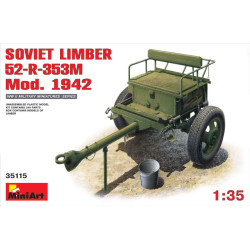 Soviet limber 52-R-353M Mod.1942 1/35 Miniart 35115