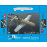 Mikro Mir 32-004 1/32 Yokosuka Mxy 7 Ohka Plastic Model Kit