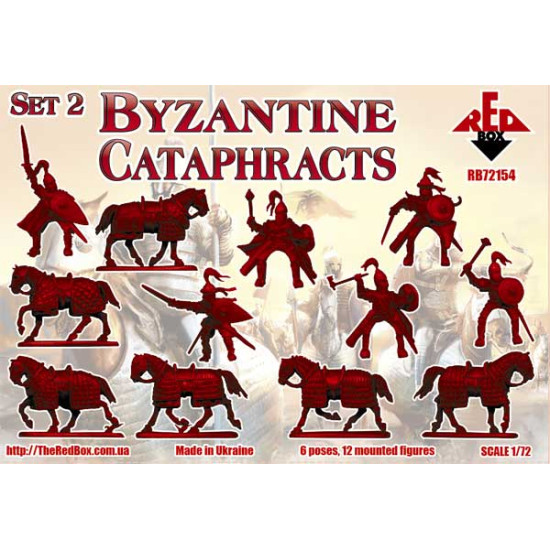Red Box 72154 1/72 Byzantine Cataphracts. Set2 Figures Kit