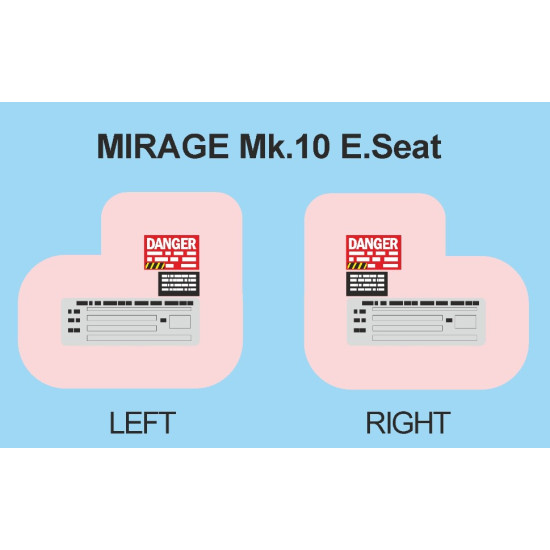Rise144 Models Rm72008 1/72 Mk.10 Ejection Seats For Mirage 2000 B/D/N