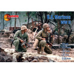 Mars Figures 72140 1/72 U.s. Marines Ww Ii 32 Figures. 8 Poses