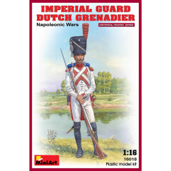 Imperial guard Dutch grenadier. Napoleonic Wars. 1/16 model kit MiniArt 16018