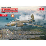 Icm 48320 1/48 B 26b Marauder Wwii American Bomber New Molds