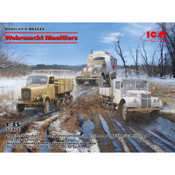 Icm Ds3522 1/35 Wehrmacht Maultiers Plastic Model Kit