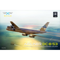 X-scale 144004 1/144 Douglas Dc-8-53 Klm Long-range, Narrow Body Passenger Airliner