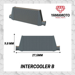 Yamamoto Ymptun14 1/24 Intercooler B For Mazda Upgrade Set Resin Kit