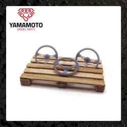 Yamamoto Ymptun22 1/24 Sport Steering Wheel Set X3 Upgrade Set Resin Kit
