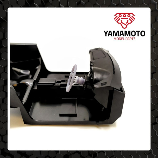 Yamamoto Ymptun23 1/24 Steering Wheel Quick Release Hub Two Neodymium Magnets Included