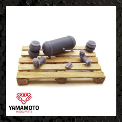 Yamamoto Ymptun30 1/24 Airride Set For Bmw Model Car Upgrade Set Resin Kit