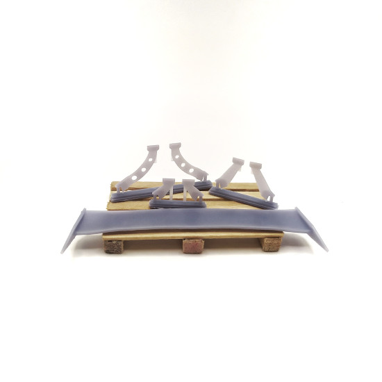 Yamamoto Ymptun34 1/24 Gt Wing 2 Upgrade Set Resin Kit