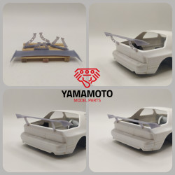 Yamamoto Ymptun34 1/24 Gt Wing 2 Upgrade Set Resin Kit