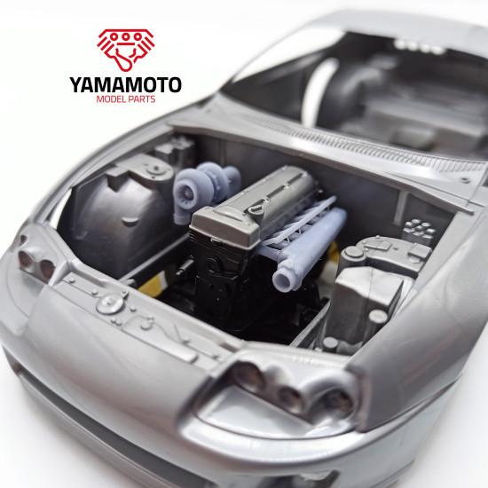 Yamamoto Ymptun42 1/24 Turbo Kit 2jz Toyota Supra For Tamiya 24123 Resin Kit