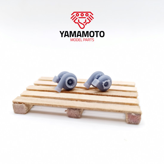 Yamamoto Ymptun43 1/24 Turbo Gt30s X2 Upgrade Set Resin Kit