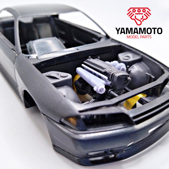 Yamamoto Ymptun44 1/24 Turbo Kit Rb26dett Nissan Skyline R32 For Tamiya 24090