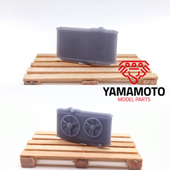 Yamamoto Ymptun49 1/24 Water Cooler B Upgrade Set Resin Kit