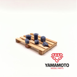 Yamamoto Ymptun54 1/24 Set Of Car Fluid Tanks Upgrade Set Resin Kit