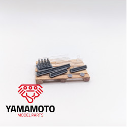 Yamamoto Ymptun57 1/24 Turbo Kit For 4-cyl Engine Upgrade Set Resin Kit