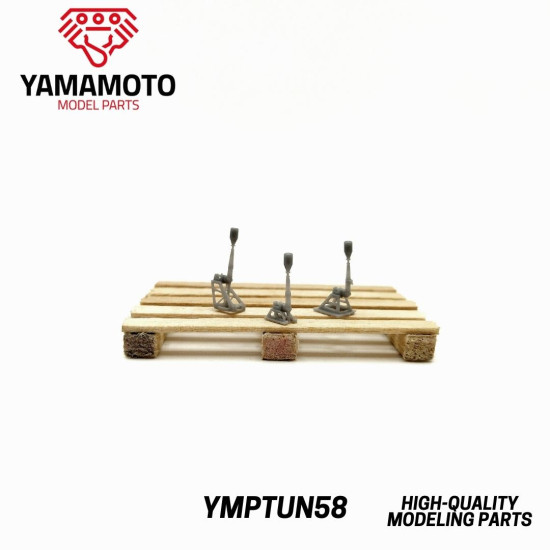 Yamamoto Ymptun58 1/24 Set Of Sports Gearshift Levers Upgrade Set Resin Kit