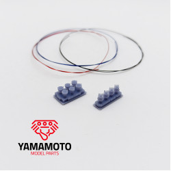 Yamamoto Ymptun70 1/24 Set Of 4 Distributors For 4 Cylinder Engines Upgrade Kit
