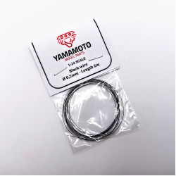 Yamamoto Ymptun73 1/24 Black Wire 0,2mm 2m Upgrade Kit