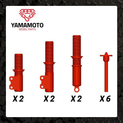 Yamamoto Ymptun79 1/24 Set Of Sports Shock Absorbers Upgrade Kit