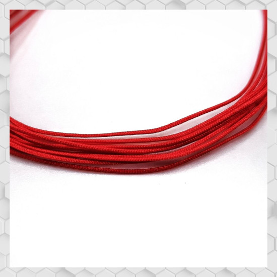 Yamamoto Ymptun104 1/24 Braided Hose Line Red 0,4mm Upgrade Kit Resin Kit