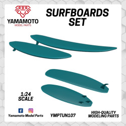 Yamamoto Ymptun107 1/24 Surfboards Set Resin Kit