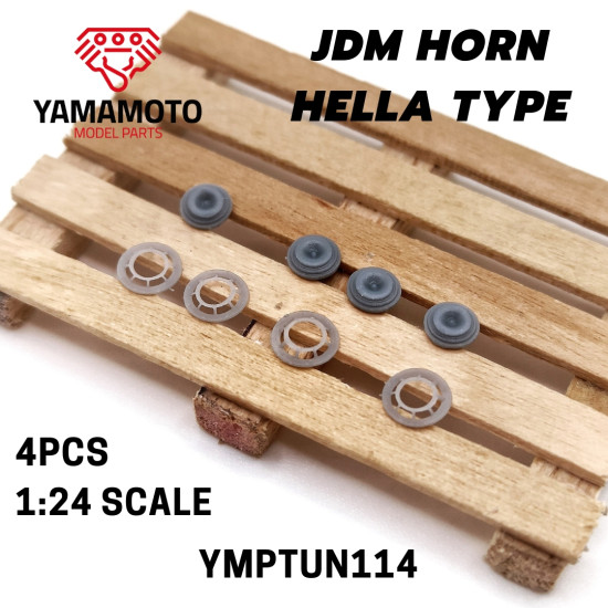 Yamamoto Ymptun114 1/24 Hella Horn Jdm Upgrade Set Resin Kit