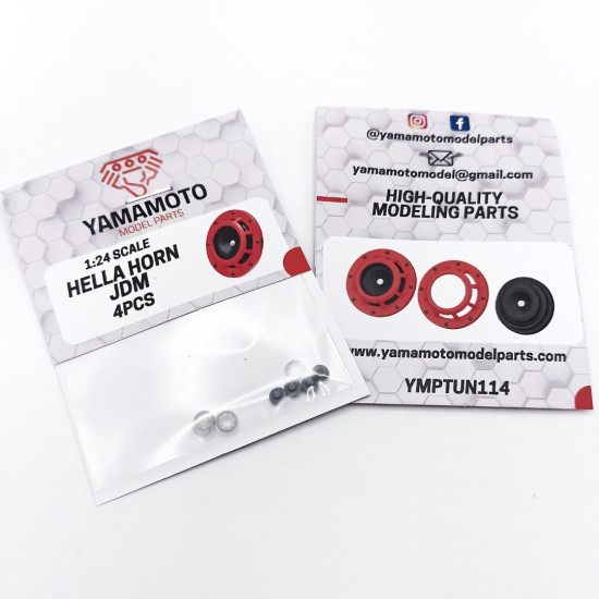 Yamamoto Ymptun114 1/24 Hella Horn Jdm Upgrade Set Resin Kit