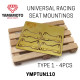 Yamamoto Ymptun110 1/24 Universal Racing Seat Mountings - Type 1