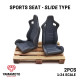 Yamamoto Ymptun113 1/24 Sport Seats - Slide Type Resin Kit