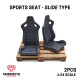 Yamamoto Ymptun113 1/24 Sport Seats - Slide Type Resin Kit