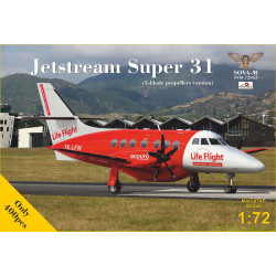 Sova Model 72053 1/72 Jetstream Super 31 5 Blade Propeller Plastic Model