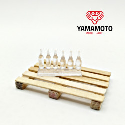 Yamamoto Ympgar11 1/24 Bottles Resin Kit
