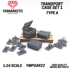 Yamamoto Ympgar22 1/24 Transport Case Set 1 Type A Resin Kit