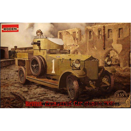 British armoured car (Pattern 1914) 1/35 Roden 803