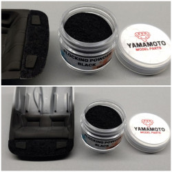 Yamamoto Ymp-fp001 Hi-quality Flocking Powder Black 25ml