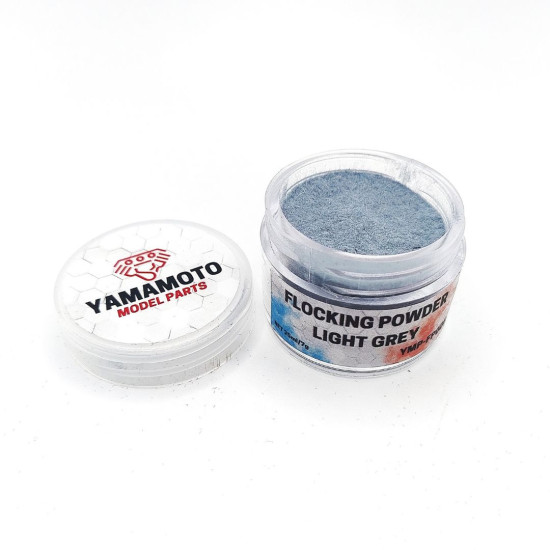 Yamamoto Ymp-fp005 Hi-quality Flocking Powder Light Grey 25ml
