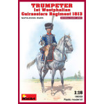 TRUMPETER 1ST WESTPHALIAN CUIRASSIERS REGIMENT 1813 PLASTIC MODEL KIT SCALE 1/16 MINIART 16033