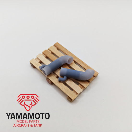 Yamamoto Ymp3503 1/35 Muffler Var2 Tiger Ii/ E-50/ E-75 Resin Kit
