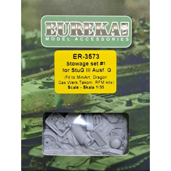 Eureka Er-3573 1/35 Stug Iii Ausf. G Stowage Set