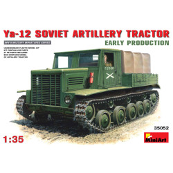 YA-12 SOVIET ARTILLERY TRACTOR - PLASTIC MODEL KIT SCALE 1/35 MINIART 35052