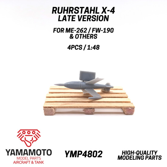 Yamamoto Ymp4802 1/48 Ruhrstahl X-4 Late Version