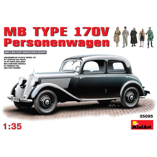 Type 170V Personenwagen 1/35 Miniart 35095