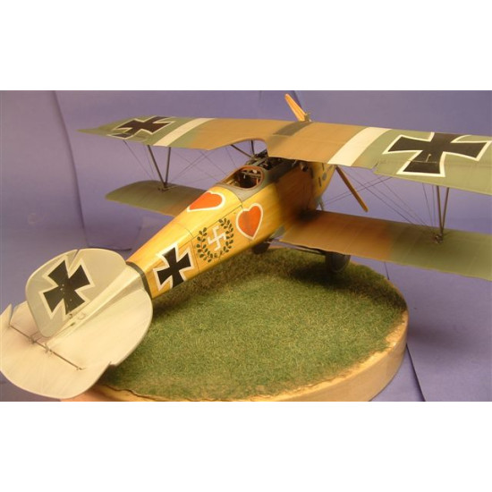 Roden 012 1/72 Albatros D.iii German Biplane Bomber Wwi Plastic Model Kit
