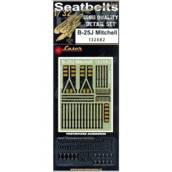 Hgw 132082 1/32 Seatbelts For B-25 Mitchell Accessoreis For Aircraft